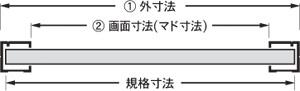 ワンタッチ賞証額 A4判 シルバー