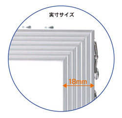 デカフレ(イレパネ ワイド) A0 シルバー