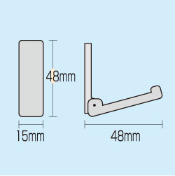 HK 収納フック バラタイプ 小　(25個入)