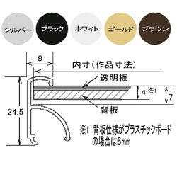 ソフケンフレーム ラクパネ A1 ホワイト